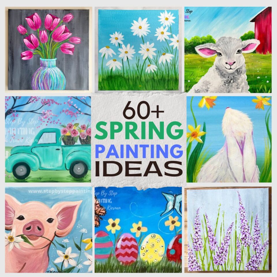 60+ Spring Painting Ideas for All Abilities!