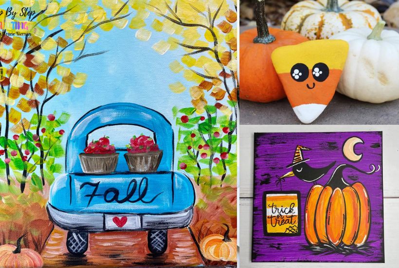 55+ Easy Fall Painting Ideas: Make Awesome Autumn Art