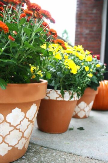 50+ Easy Flower Pot Painting Ideas - Best Ideas for 2024