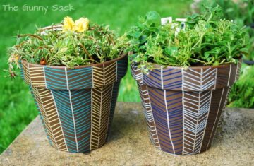 50+ Easy Flower Pot Painting Ideas - Best Ideas for 2024