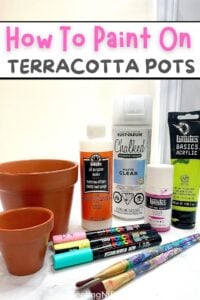 How To Paint Terracotta Pots Tutorial With 6 Easy Ideas